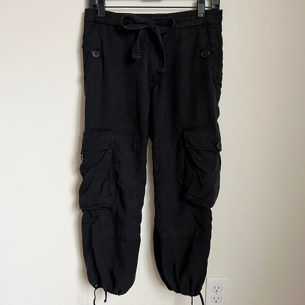 Gap Factory Cargo Joggers in Black Size XS